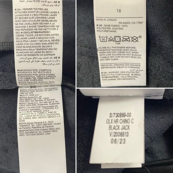 NWT Old Navy High-Waisted Faux-Leather Cropped Wide-Leg Pants in Black Size 16 - Picture 12 of 14